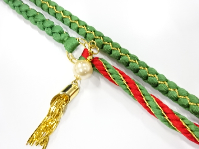 JAPANESE KIMONO / OBIJIME CORD FOR FURISODE 